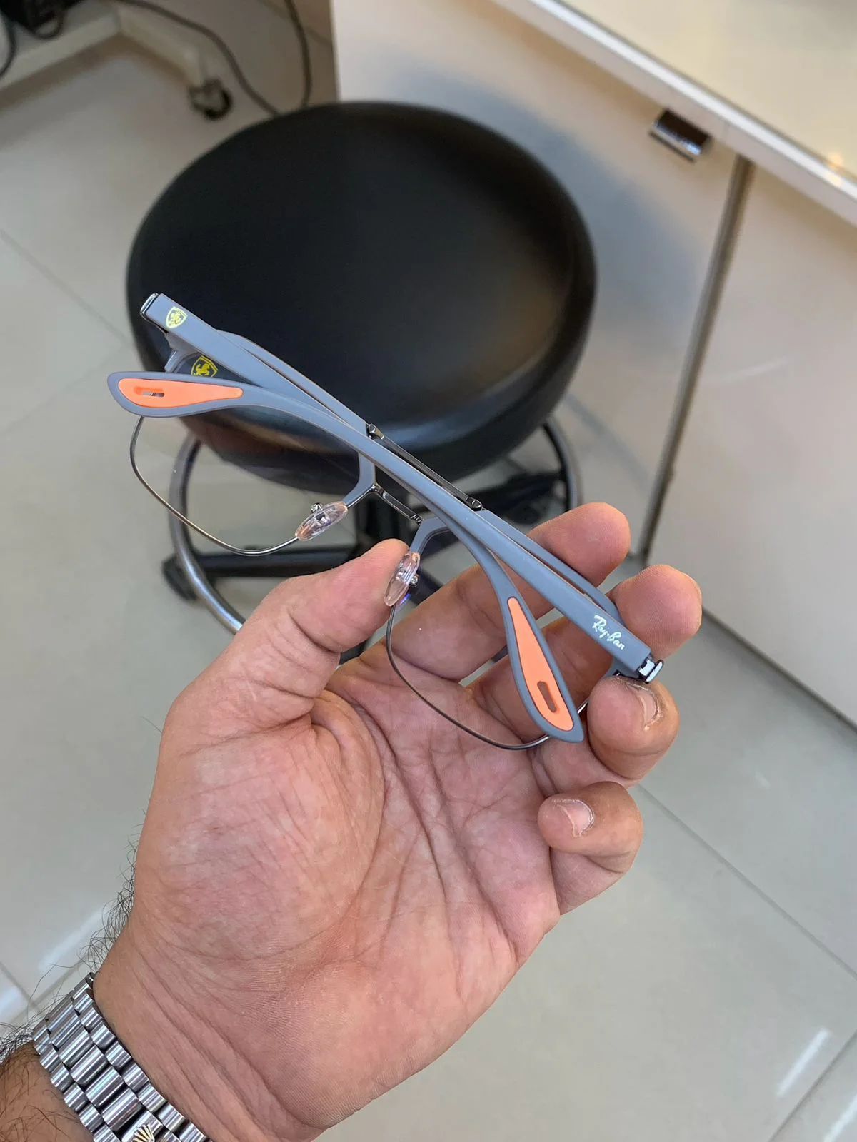 LS RAY 04 GREY SUNGLASSES